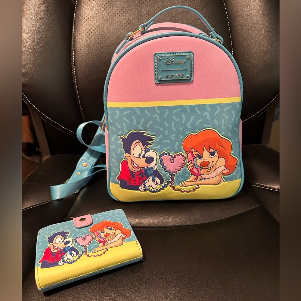 Max + Roxanne Loungefly Bag and Wallet Set